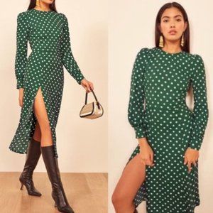 Reformation Creed Pinesol Floral Dress NWT